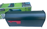 Gibraltar Elite Steel Residential Post Mount Mailbox, Green E1100G00. Fixed Price $27.99.