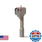 STEP2 Mailmaster Express Mailbox & Post, Weather-resistant, Mocha. Fixed Price $106.11.