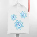 Magnet (partial Cover) Snowflake Set Of 3 For Door Car. Fixed Price $7.25.