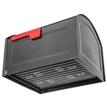 Centennial Metallic Pewter With Red Flag Extra Large Capacity Post Mount Mailbox. Fixed Price $128.17.
