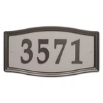 Whitehall - Easy Street Address Plaque 15.5" X 8" Bronze. Fixed Price $26.00.