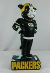 Bay Packers Mascot Statue Evergreen Decor Nfl Garden Desk Team Cave Cow. Fixed Price $24.99.