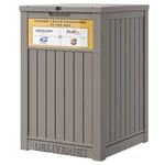 Lhbgo Upgrade 48 Gallon Package Delivery Box For Outside With Sticker Sign, L.... Fixed Price $82.15.