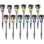Solar Lights Outdoor Waterproof, Stainless Steel Led Landscape Lighting Po. Fixed Price $115.40.
