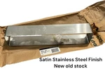 Baldwin 0052-324 0053 11'' Letter Box Sleeve Satin Stainless Steel New Old Stock. Fixed Price $22.99.