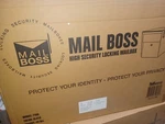 Boss 7106 Curbside Security Locking Mailbox - Black. Fixed Price $149.00.