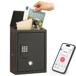 Wehere With Electronic Lock, Wall Mount Locking Mailboxes For House, .... Fixed Price $136.86.