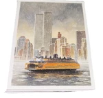 Special Post Card World Trade Center Station / Staten Island Ferry Original. Fixed Price $19.99.