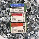 (24QTY) Hillman 5/8-IN 2-IN Zinc-plated Coarse Thread Hex Bolt, Washer & Nut. Fixed Price $20.40.