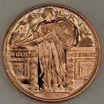 20 X 1 Oz. .999 Copper Rounds Standing Liberty W/ Classic Reverse Full Tube. Fixed Price $58.95.