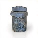 Metal Mailbox Bird French Letter Wall Postbox- Shabby Chic Cottagecore. Fixed Price $31.99.