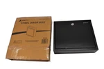 Adiroffice Steel Drop Box Black Wall Mount Locking Mail Cash ADI631-03 Blk. Fixed Price $28.99.