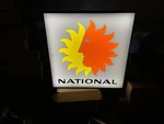 National Airlines Led Light Usb Powered 9 Shelf Display. Fixed Price $24.99.