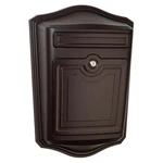 Architectural Mailboxes Wall Mount Locking Rubbed Bronze Aluminum Medium. Fixed Price $94.74.