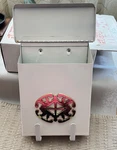 Nos! Vintage Fulton Vertical White Wall Mount Mailbox 4SVW. Fixed Price $24.99.