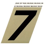 Hillman In. Reflective Black Vinyl Self-adhesive Number 7 (3-PACK). Fixed Price $7.24.