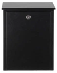 Wallmount Locking Mailbox, Qualarc, ALX-200-BL, Black. Fixed Price $143.50.