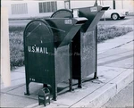 1970 Curbside Drive Up Mail Drop Boxes Dwarf Toy Postal Service 8X10 Photo. Fixed Price $24.99.
