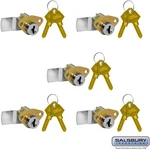 Salsbury Industries 2290-5 For Aluminum Mailbox Door KEYS/LOCK-5 Pack. Fixed Price $91.50.