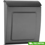 Locking Wall Mount Mailbox Stainless Steel Cam W/ 2 Keys Durable Security. Fixed Price $32.16.