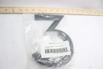 Montague Metal Floating House Number Black 8" X 6" 0.1" MHN-08-F-BK1-3. Fixed Price $10.80.