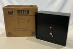 Boss Metro 7162 Locking Wall Mount Security Mailbox Black New Open. Fixed Price $74.99.