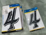 Hillman 845896, Reflective Address Number #4 - 5.5" X 9, 1. Fixed Price $20.00.