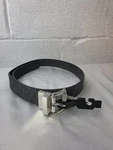 Michael Kors Reversible Belt Women Size Leather Black/gray Silver Buckle New. Fixed Price $39.00.