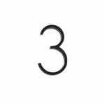 Hillman Group 844713 5IN. #3 Distinctions Floating Mount House Number, Black. Fixed Price $13.95.