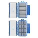 Clam Hd 2 Sided Tackle Box Ice Jig Spoon Case - Clear Door Compartments #19008. Fixed Price $28.95.