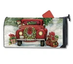 Christmas Cover Mailwraps Magnetic Bringing Home The Tree Decor. Fixed Price $15.00.