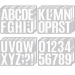 15 Sheets Large Self Adhesive Vinyl Letters Numbers Kit, 4 Inch Mailbox Numbe.... Fixed Price $16.97.