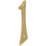 Hillman 4-IN. Nail-on Brass House Number 1. Fixed Price $8.75.