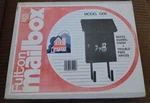 Nos Fulton Standard Vertical Steel Wall Mount Black 1000 Horse Carriage Emblem. Fixed Price $39.99.