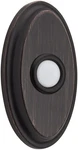 Baldwin 4861 3" X 2" Illuminated Oval Door Bell - Bronze. Fixed Price $44.00.