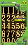 Hy-ko Products MM-3N Self Adhesive Vinyl Numbers 2" High Black & Gold, 26 Pieces. Fixed Price $7.95.