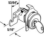 Prime-line S4138 Chrome Steel Counter Clockwise Mailbox 4.9 3.8 In.. Fixed Price $10.66.