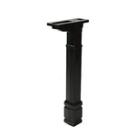Postal Pro The Bradford Plastic Mailbox Kit - Black New In. Fixed Price $49.00.
