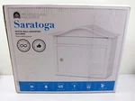 Saratoga White Steel Wall-mount Locking Architectural Mailboxes 2550W-10. Fixed Price $42.99.
