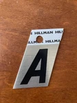 Hillman 1.5 In. Black Aluminum Self-adhesive Letter Pc. Fixed Price $8.50.