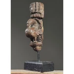 Antique Hand Carved Folk Art East Asian Bird Architectural Remnant Post On Stand. Fixed Price $430.00.