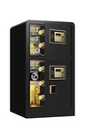 5.1 Cu.ft Safe Box Fireproof,double Door Home Security W/hidden Storage. Fixed Price $251.99.