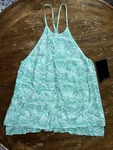 Hurley - Nwt Madison Teal Pineapple Tank Top Women Size Xs. Fixed Price $14.00.