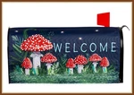 Evergreen Mailbox Cover * Welcome Friends Mushroom Strong Magnets - Brand New. Fixed Price $24.98.
