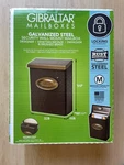New Gibraltar DMVKGV04 Security Wall Mount Lock Mailbox Venetian Bronze Brass. Fixed Price $17.00.