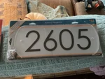 Hillman Address Plaque Kit 13" X 5" Brand New Make Offer. Fixed Price $14.00.
