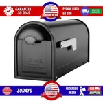 Architectural Mailboxes 8830B-10 Winston Nickel Flag Post Mount Mailbox, Medium,. Fixed Price $49.00.