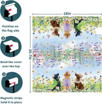 Spring Dog Mailbox Cover With Magnetic 21X18INCH Colorful Wildflower Butterfly. Fixed Price $22.96.
