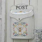 Big Fortune Wall Mount Mailbox House Outside Vintage Metal Door. Fixed Price $68.58.