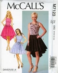 Misses Special Occasion Dresses Mccalls Pattern 7123 Tutera Design Sz 4-20 Uncut. Fixed Price $13.99.